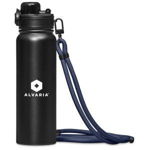 Altitude Borriello Stainless Steel Vacuum Water Bottle – 750ml in Navy