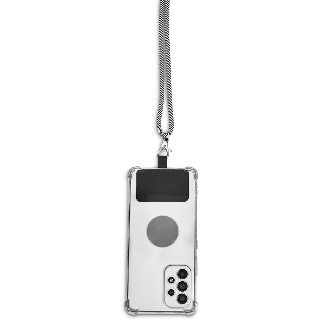 Stilski Crossbody Phone Strap – Solid White