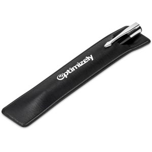 Panama Ball Pen In Pouch in Black