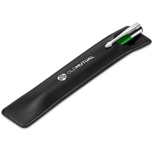 Panama Ball Pen In Pouch in Green
