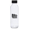 Kooshty Gladiola Glass Water Bottle - 500ml - Black