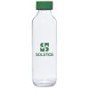 Kooshty Gladiola Glass Water Bottle - 500ml - Green