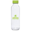 Kooshty Gladiola Glass Water Bottle - 500ml - Lime