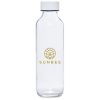 Kooshty Gladiola Glass Water Bottle - 500ml - Solid White