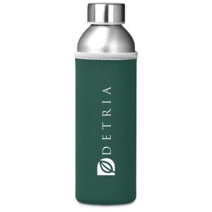 Kooshty Tosla Recycled Aluminium Water Bottle - 650ml in Dark Green