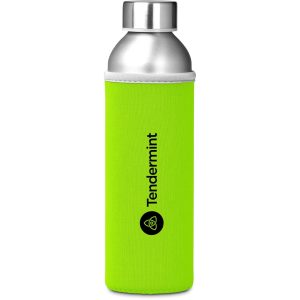 Kooshty Tosla Recycled Aluminium Water Bottle - 650ml in Lime
