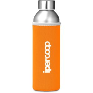 Kooshty Tosla Recycled Aluminium Water Bottle - 650ml in Orange