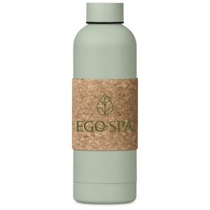 Kooshty Bermuda Kork Recycled Stainless Steel Water Bottle - 800ml in Sage