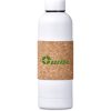 Kooshty Bermuda Kork Recycled Stainless Steel Water Bottle - 800ml - Solid White