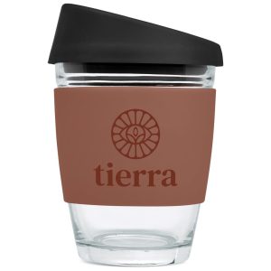 Kooshty Contempro Glass Kup - 340ml in Burnt Orange
