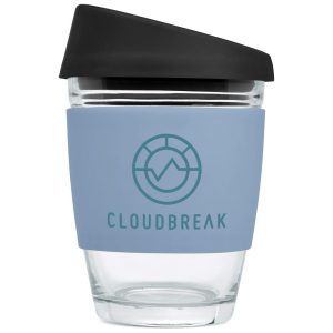 Kooshty Contempro Glass Kup - 340ml in Light Turquoise