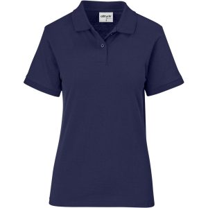 Ladies Eco Promo Golf Shirt in Navy