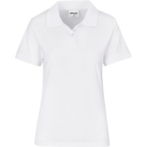 Ladies Eco Promo Golf Shirt in White