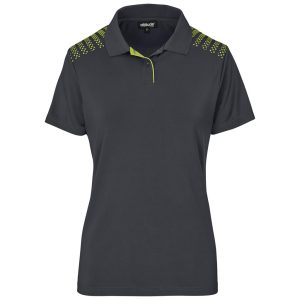 Ladies Aerogrid Golf Shirt in Lime