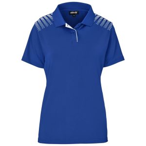 Ladies Aerogrid Golf Shirt in Royal Blue