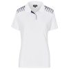 Ladies Aerogrid Golf Shirt - White