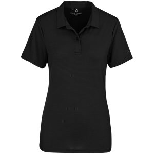 Ladies Alex Varga Skylla Golf Shirt in Black
