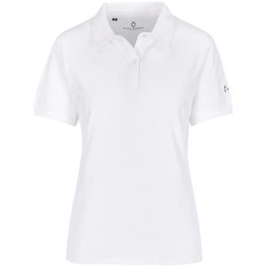Ladies Alex Varga Constantine Golf Shirt in White