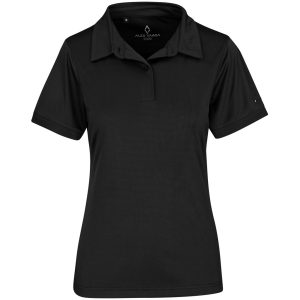 Ladies Alex Varga Callidora Golf Shirt in Black