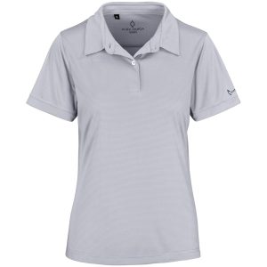 Ladies Alex Varga Callidora Golf Shirt in Light Grey