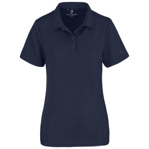 Ladies Alex Varga Xenia Golf Shirt in Navy