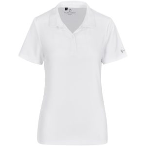 Ladies Alex Varga Xenia Golf Shirt in White