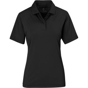 Ladies Alex Varga Lucca Golf Shirt in Black