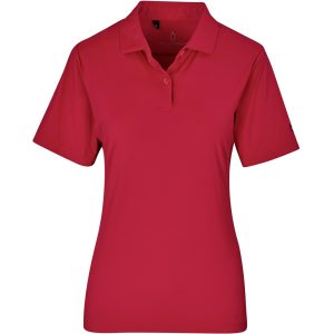 Ladies Alex Varga Lucca Golf Shirt in Red