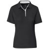 Ladies Alex Varga Zenith Golf Shirt - Black
