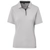 Ladies Alex Varga Zenith Golf Shirt - Light Grey