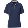 Ladies Alex Varga Zenith Golf Shirt - Navy