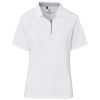 Ladies Alex Varga Zenith Golf Shirt - White