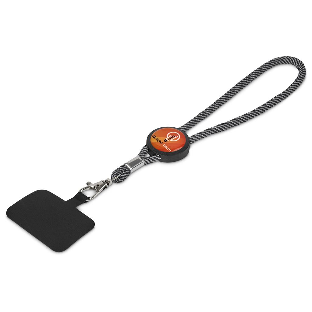 Altitude Strukt Dome Wrist Phone Strap – Grey