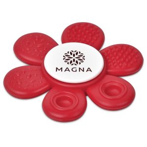 Altitude Flower Power Stress Relief Spinner in Red