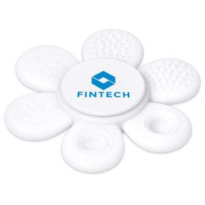 Altitude Flower Power Stress Relief Spinner in Solid White