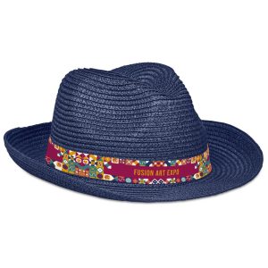Pre Production Bruno Fedora Hat in Navy