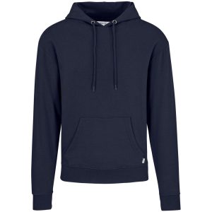 Mens Okiyo Kaizen Eco Hooded Sweater in Navy