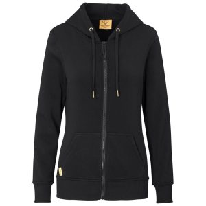 Ladies Rift Hooded Sweater in Black