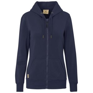 Ladies Rift Hooded Sweater in Navy