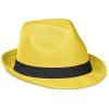 Jackson Fedora Hat - Yellow