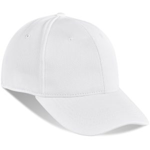 Ace Fitted Cap - 6 Panel in White