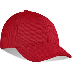 Fairway Cap - 6 Panel in Red