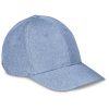 Austin Linen Cap - 6 Panel - Light Blue