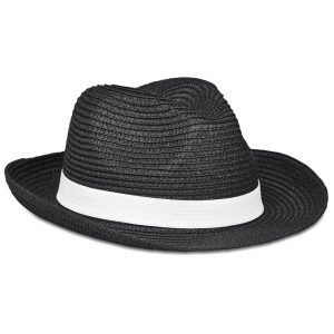 Bruno Fedora Hat in Black