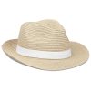 Bruno Fedora Hat - Stone