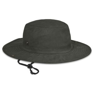 Urban Terrain Somabula Oilskin Hat in Olive