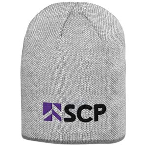 Quebec Acrylic Beanie in Grey