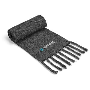 New Hampshire Melange Scarf in Charcoal