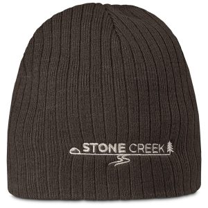 Urban Terrain Frost Beanie in Brown