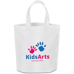 Altitude Giveaway Non-Woven Shopper in Solid White